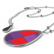Load image into Gallery viewer, Oval Necklace Laila Lago & C. by Iannilli Antonella -linea tulip-