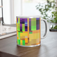 Load image into Gallery viewer, Metallic Mug Silver stampa Laila Lago & C. by Iannilli Antonella
