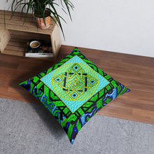 Carica l'immagine nel visualizzatore di Gallery, Tufted Floor Pillow, Square Laila Lago & C. by Iannilli Antonella