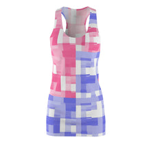 Load image into Gallery viewer, Dress with summer art print designed by Laila Lago & C. by Iannilli Antonella
