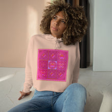 Load image into Gallery viewer, Hooded sweatshirt with print by the artist Laila Lago & C.by Iannilli Antonella