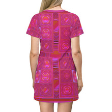 Load image into Gallery viewer, All Over Print T-Shirt Dress Laila Lago & C. by Iannilli Antonella