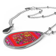 Load image into Gallery viewer, Oval Necklace Laila Lago & C. by Iannilli Antonella -linea tulip-