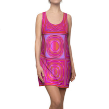 Load image into Gallery viewer, Dress with summer art print designed by Laila Lago & C. by Iannilli Antonella