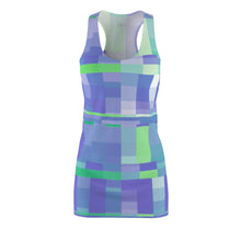 Load image into Gallery viewer, Dress with summer art print designed by Laila Lago & C. by Iannilli Antonella