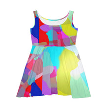 Load image into Gallery viewer, Women's Skater Dress stampa Laila Lago & C. by I.A.