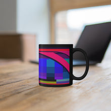 Carica l'immagine nel visualizzatore di Gallery, 11oz Black Mug Laila Lago & C. by Iannilli Antonella