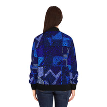 Carica l'immagine nel visualizzatore di Gallery, Women's Bomber Jacket (AOP) Laila Lago & C. by Iannilli Antonella