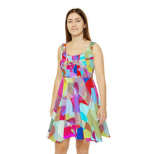 Load image into Gallery viewer, Women's Skater Dress stampa Laila Lago & C. by I.A.