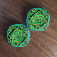 Carica l'immagine nel visualizzatore di Gallery, Tufted Floor Pillow, Round Laila Lago & C. by Iannilli Antonella