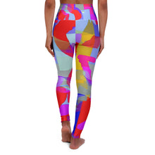 Carica l'immagine nel visualizzatore di Gallery, High Waisted Yoga Leggings with Art Print Laila Lago & C. by Iannilli Antonella