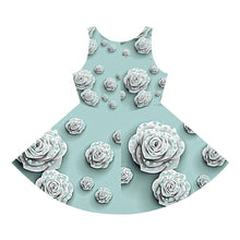 Carica l'immagine nel visualizzatore di Gallery, Girls' Sleeveless Sundress (AOP) Laila Lago & C. by I.A.