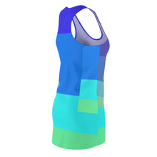 Carica l'immagine nel visualizzatore di Gallery, Dress with summer art print designed by Laila Lago & C. by Iannilli Antonella