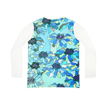 Load image into Gallery viewer, Women's Long Sleeve V-neck Shirt (AOP) Laila Lago & C. by I.A.