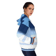 Load image into Gallery viewer, Women’s Full-Zip Hoodie (AOP) Laila Lago & C. by I.A.