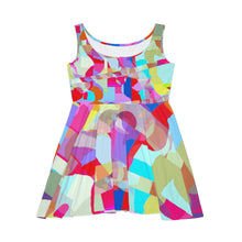 Load image into Gallery viewer, Women's Skater Dress stampa Laila Lago & C. by I.A.