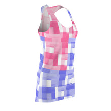 Load image into Gallery viewer, Dress with summer art print designed by Laila Lago & C. by Iannilli Antonella