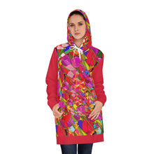 Carica l'immagine nel visualizzatore di Gallery, Women's Hoodie Dress (AOP) Laila Lago & C. by Iannilli Antonella