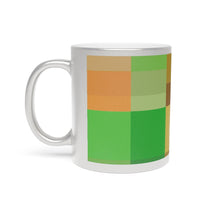 Carica l'immagine nel visualizzatore di Gallery, Metallic Mug Silver stampa Laila Lago & C. by Iannilli Antonella