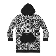 Carica l'immagine nel visualizzatore di Gallery, Women's Hoodie Dress (AOP)Laila Lago & C. by Iannilli Antonella