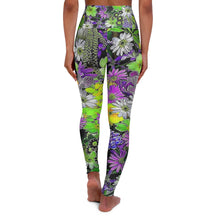 Carica l'immagine nel visualizzatore di Gallery, High Waisted Yoga Leggings with Art Print Laila Lago & C. by Iannilli Antonella