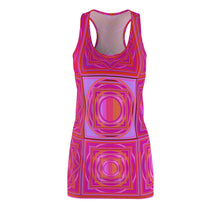 Load image into Gallery viewer, Dress with summer art print designed by Laila Lago & C. by Iannilli Antonella