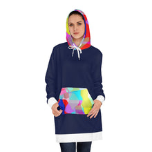 Carica l'immagine nel visualizzatore di Gallery, Women's Hoodie Dress (AOP)Laila Lago & C. by Iannilli Antonella