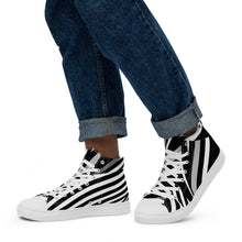 Load image into Gallery viewer, Men’s high top canvas shoes Laila Lago & C. by I.A.