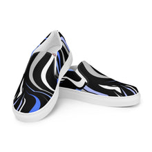 Load image into Gallery viewer, Men’s slip-on canvas shoes -Le onde-