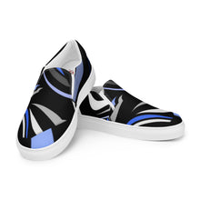 Carica l'immagine nel visualizzatore di Gallery, Men’s slip-on canvas shoes -Le onde-