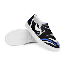 Carica l'immagine nel visualizzatore di Gallery, Men’s slip-on canvas shoes -Le onde-