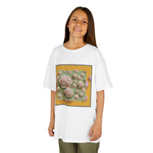 Load image into Gallery viewer, Maglietta con stampa artistica linea -Bimbi sereni-
