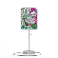 Carica l&#39;immagine nel visualizzatore di Gallery, Lampada con stampa artistica linea-I FIORI -
