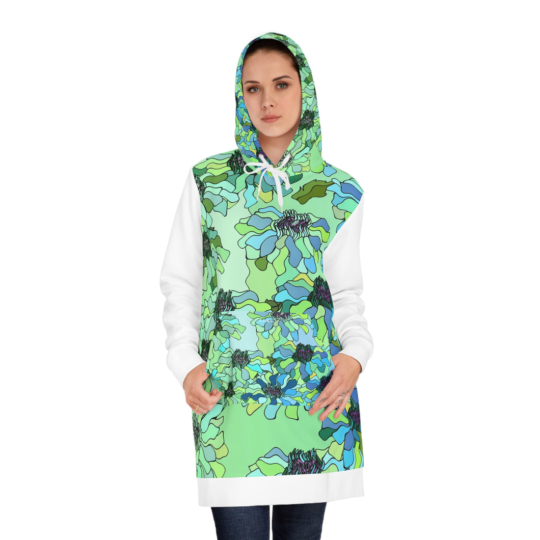 Women's Hoodie Dress (AOP) Laila Lago & C. by I.A.