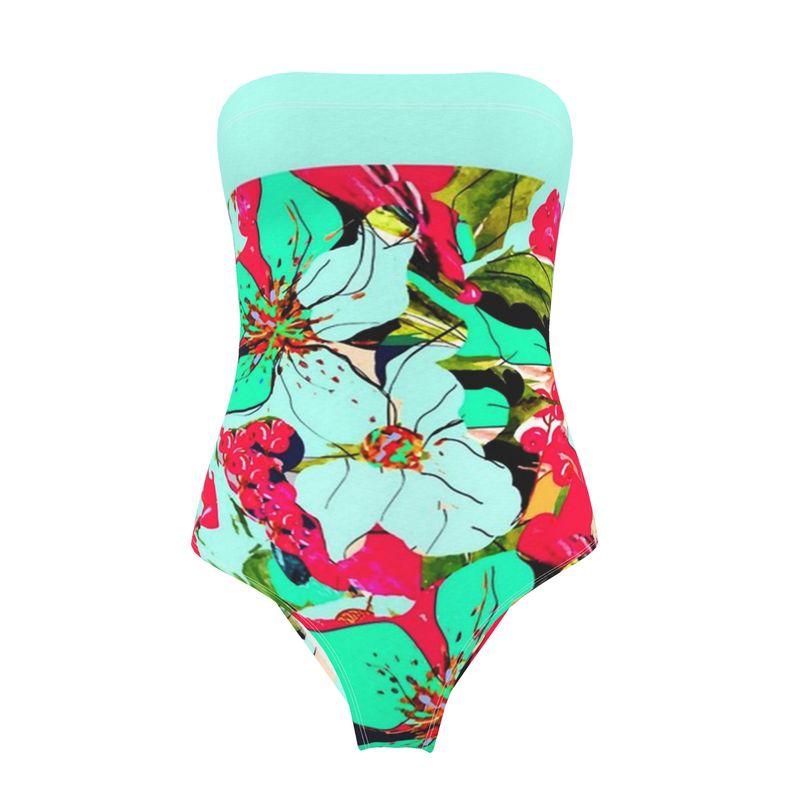 Costume sbracciato  linea I fiori