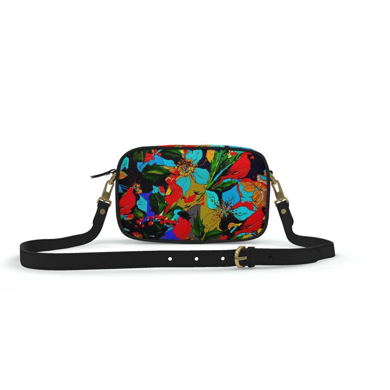 Borsa moderna elegante linea I fiori  (Fatto a mano artigianalmente su ordinazione)