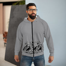 Load image into Gallery viewer, Zip Hoodie (AOP) Laila Lago &amp; C. by I.A.
