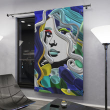 Load image into Gallery viewer, Tenda con stampa artistica linea-IL FIUME DI GALATEA-
