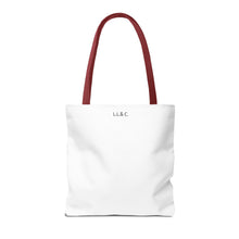 Load image into Gallery viewer, Lipstick Graphic Tote Bag – "RED COLOR" Cosmetic Makeup Print
