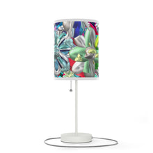 Carica l&#39;immagine nel visualizzatore di Gallery, Lampada con stampa artistica linea-I FIORI -
