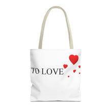 Load image into Gallery viewer, Graphic Tote Bag – "RED COLOR" Cosmetic Makeup Print
