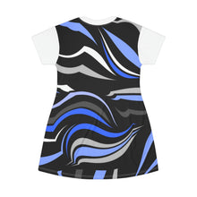 Carica l&#39;immagine nel visualizzatore di Gallery, All Over Print T-Shirt Dress Laila Lago &amp; C. by I.A.
