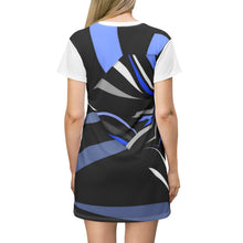 Carica l&#39;immagine nel visualizzatore di Gallery, All Over Print T-Shirt Dress Laila Lago &amp; C. by I.A.
