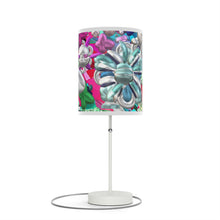 Carica l&#39;immagine nel visualizzatore di Gallery, Lampada con stampa artistica linea-I FIORI -
