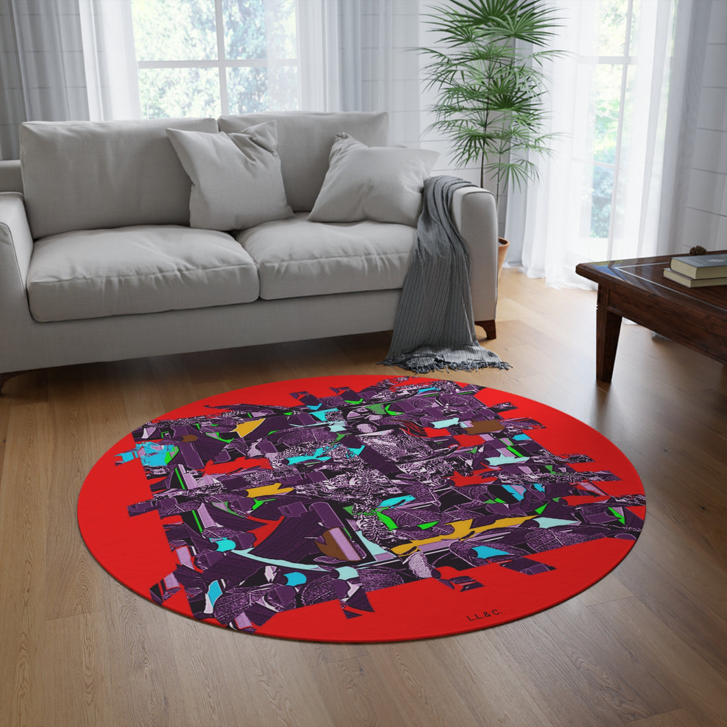 Round Rug Laila Lago & C. by I.A.