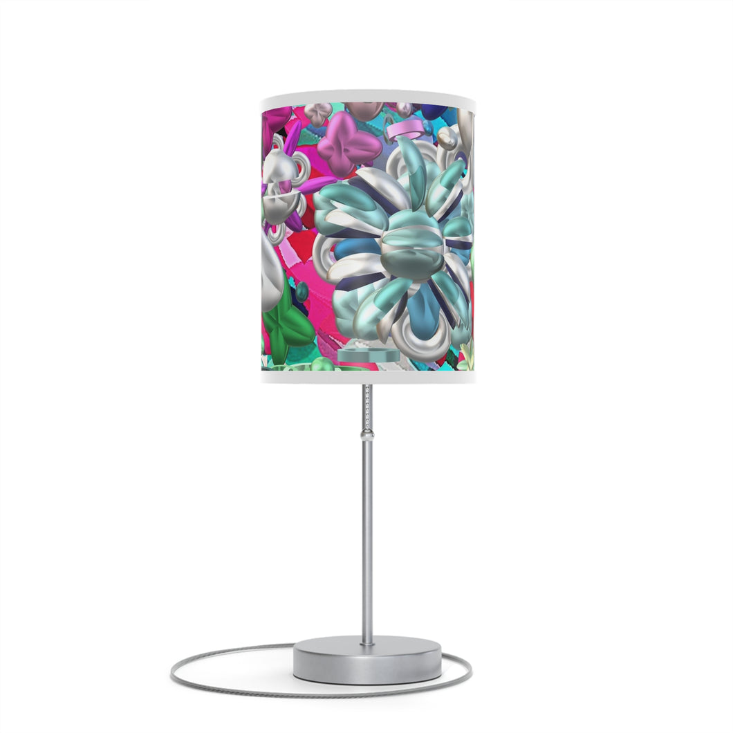 Lampada con stampa artistica linea-I FIORI -