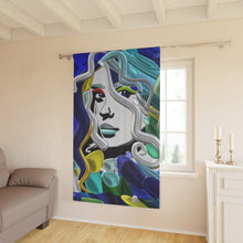 Load image into Gallery viewer, Tenda con stampa artistica linea-IL FIUME DI GALATEA-
