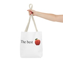 Load image into Gallery viewer, Graphic Tote Bag – "RED COLOR" Cosmetic Makeup Print
