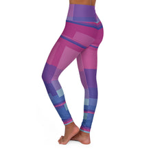 Carica l&#39;immagine nel visualizzatore di Gallery, Leggings linea Arcani maggiori arancio verde viola
