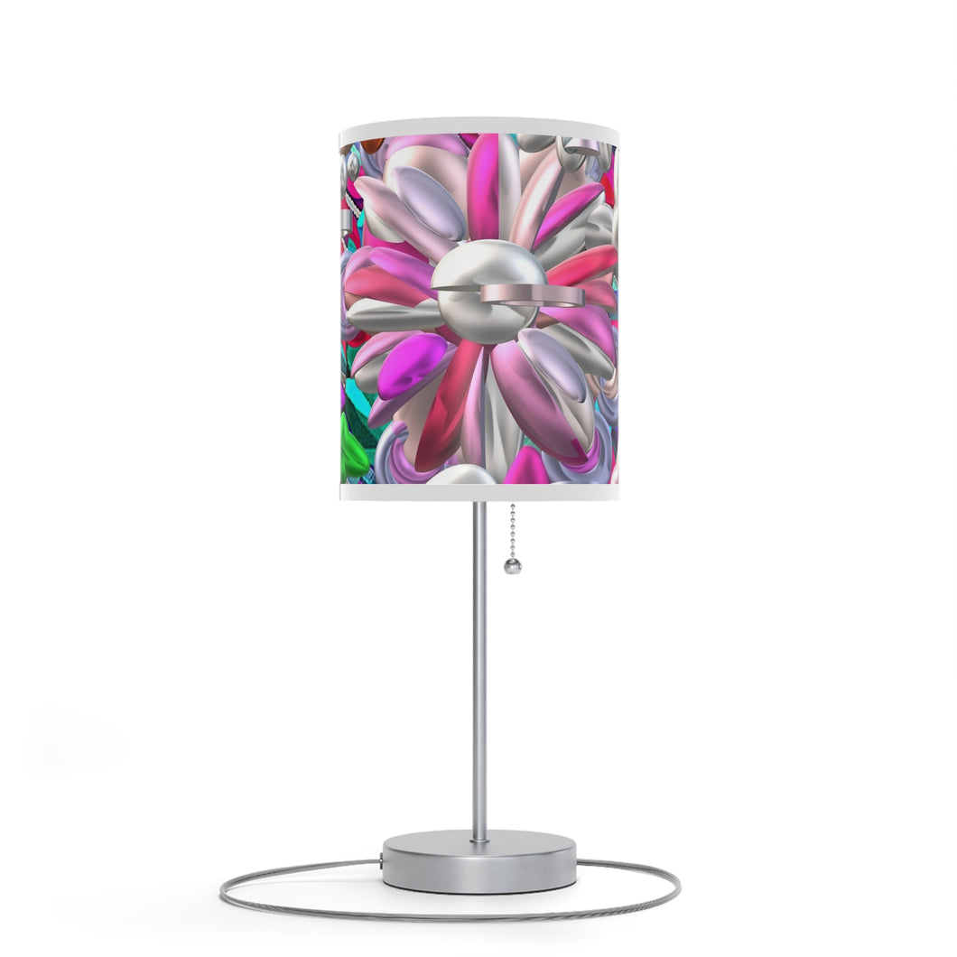 Lampada con stampa artistica linea -I FIORI-